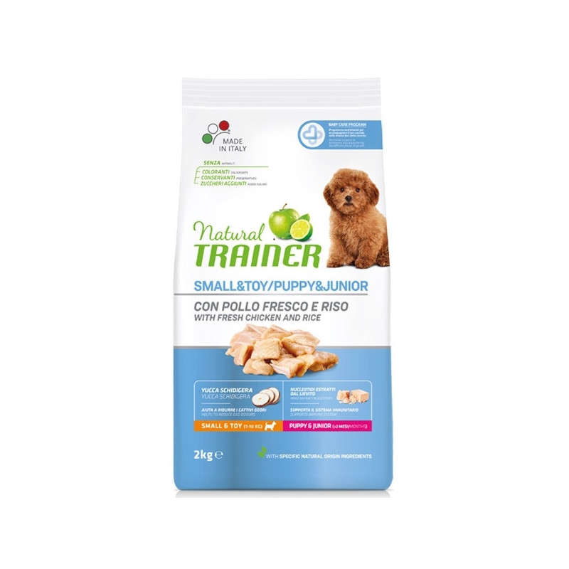 Trainer Natural Puppy Junior Mini Pollo Fresco 2 kg.