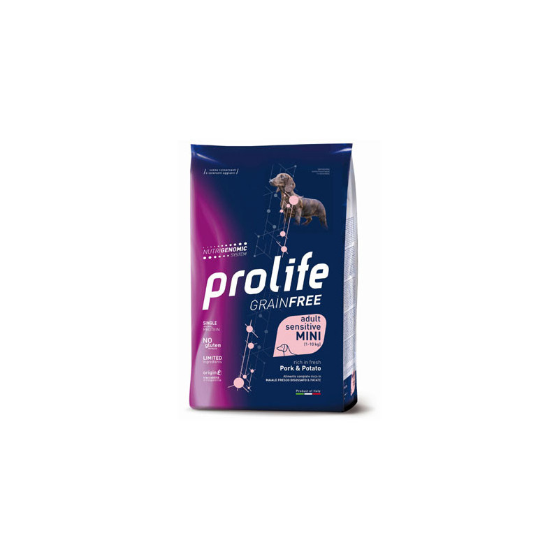 Prolife Cane Grain Free Adult Sensitive Schweinekartoffel Mini 7 kg