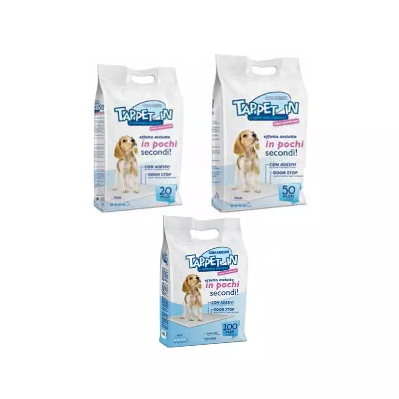 TAPPET IN - Absorbent Hygienic Mats 60 x 60 cm x 20 Pieces TAPPET IN - Absorbent Hygienic Mats 60 x 60 cm x 20 Pieces