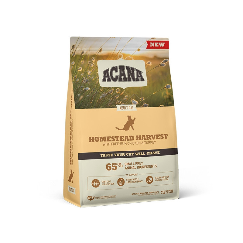 Acana - Homestead Harvest da 1,8 kg. per Gattti Acana - Homestead Harvest da 1,8 kg. per Gattti
