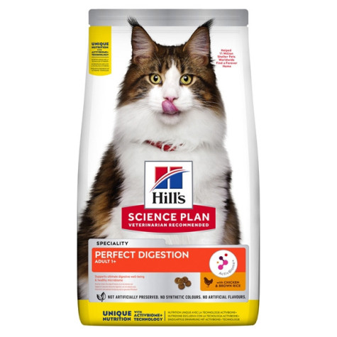 Hill's Pet Nutrition - Science Plan Perfect Digestion Adult 1+ con Pollo e Riso Integrale da 1.50 Kg. - 