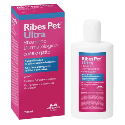 NBF Lanes Ribes Pet Ultra shampooing Balsamo 200 ml