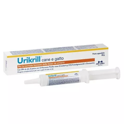 NBF Lanes - Urikrill Dog Cat Paste Spritze 30 gr. - 