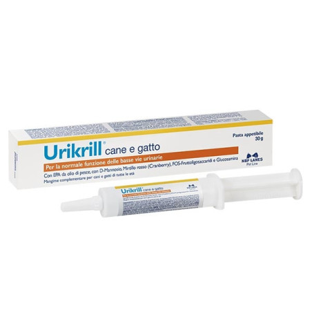 NBF Lanes - Urikrill Dog Cat Paste Spritze 30 gr. - 