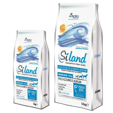 AURORA BIOFARMA Diet Siland Medium/Large Adult Pesce Azzurro e Agrumi 3 kg -