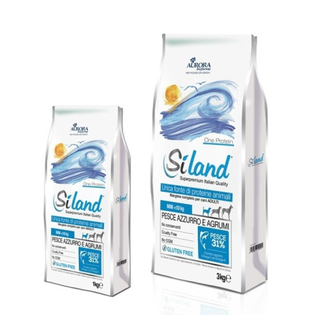 AURORA BIOFARMA Diät Siland Mini Adult Blauer Fisch und Zitrusfrüchte 1 kg. - 