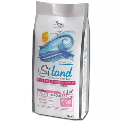 AURORA BIOFARMA Siland Puppy Mini with Fish & Rice with Citrus Fruits 3 kg - 