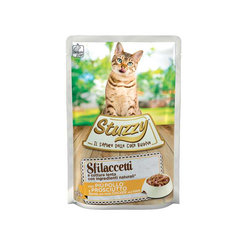 STUZZY CAT Speciality avec Poulet et Jambon 85 g. STUZZY CAT Speciality avec Poulet et Jambon 85 g.
