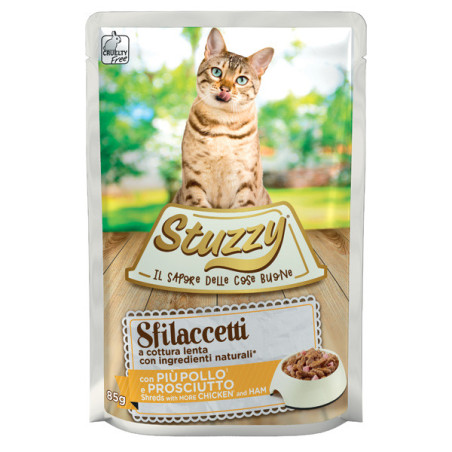 STUZZY CAT Spezialität mit Huhn und Schinken 100 gr. - 