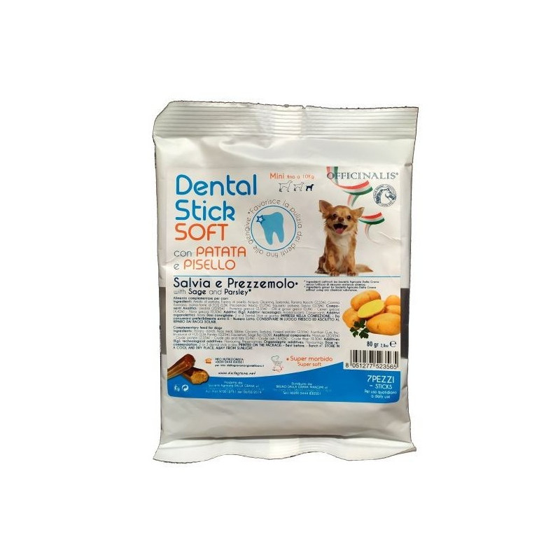 BRUNO DALLA GRANA Dental Stick SOFT Grain Free pour chiens Taille S BRUNO DALLA GRANA Dental Stick SOFT Grain Free pour chiens Taille S