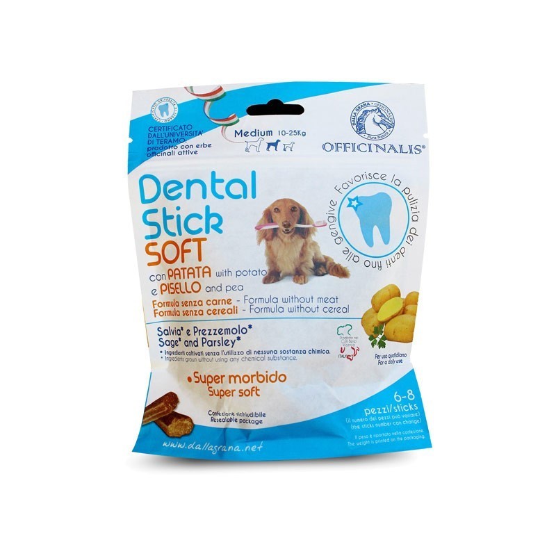 BRUNO DALLA GRANA Dental Stick SOFT Grain Free pour chiens Taille M BRUNO DALLA GRANA Dental Stick SOFT Grain Free pour chiens Taille M