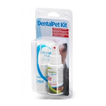 CANDIOLI Dental Pet Kit Igiene Orale Cani e Gatti - 