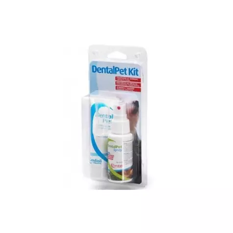 CANDIOLI Dental Pet Kit Mundhygiene Hunde und Katzen -
