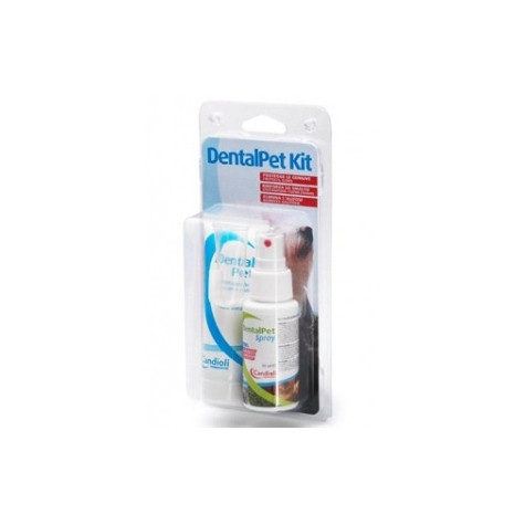 CANDIOLI Dental Pet Kit Oral Hygiene Dogs and Cats - 