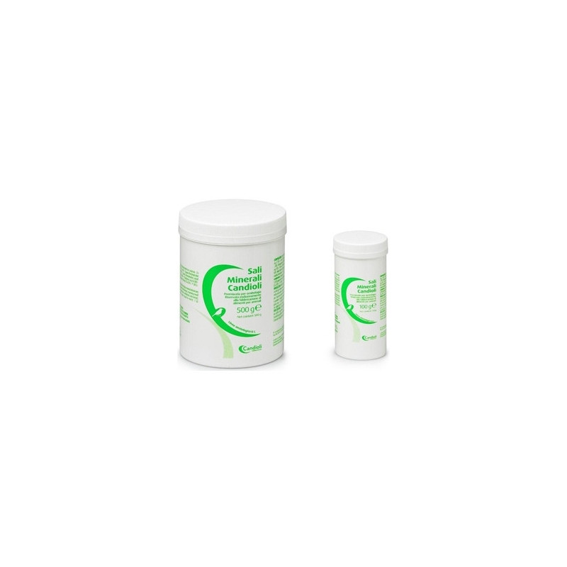 Candioli - Sali minerali Candioli - integratore minerale in poudre 500 g Candioli - Sali minerali Candioli - integratore minerale in poudre 500 g