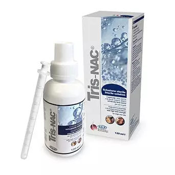 ICF Tris-Nac Sterile Lösung 120 ml für Hunde und Katzen - 