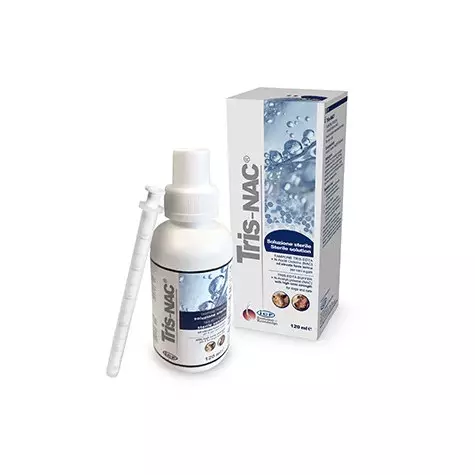 ICF Tris-Nac Sterile Solution 120 ml for Dogs and Cats - 