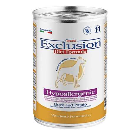 EXCLUSION Diet Hypoallergenic Anatra patate 200 gr. -