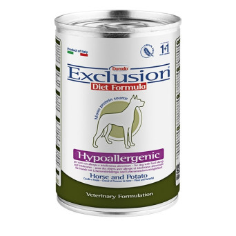EXCLUSION Diet Hypoallergenic Horse Potatoes 200 gr. - 