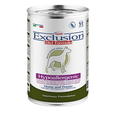 EXCLUSION Diet Hypoallergenic Cavallo Patate 400 gr - 