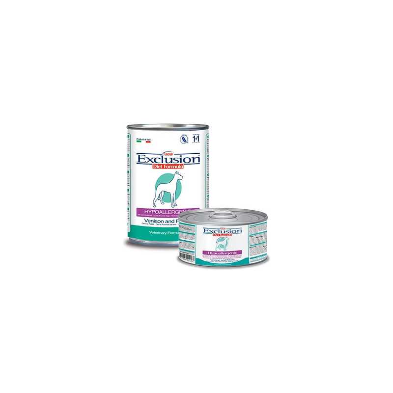 EXCLUSION Diet Hypoallergenic Cerf Pommes de terre 200 g. EXCLUSION Diet Hypoallergenic Cerf Pommes de terre 200 g.