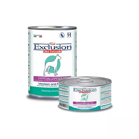 EXCLUSION Diet Hypoallergenic Cervo Patate 200 gr. - 