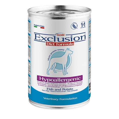 Exclusion Diet Hypoallergenic Pesce Patate 400 gr - 