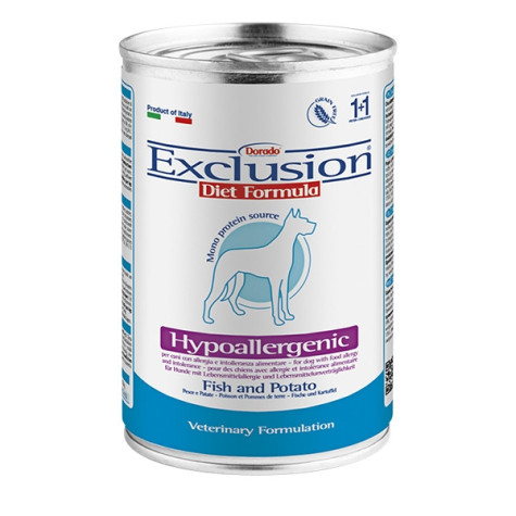 Exclusion Diet Hypoallergenic poisson pommes de terre 400 g