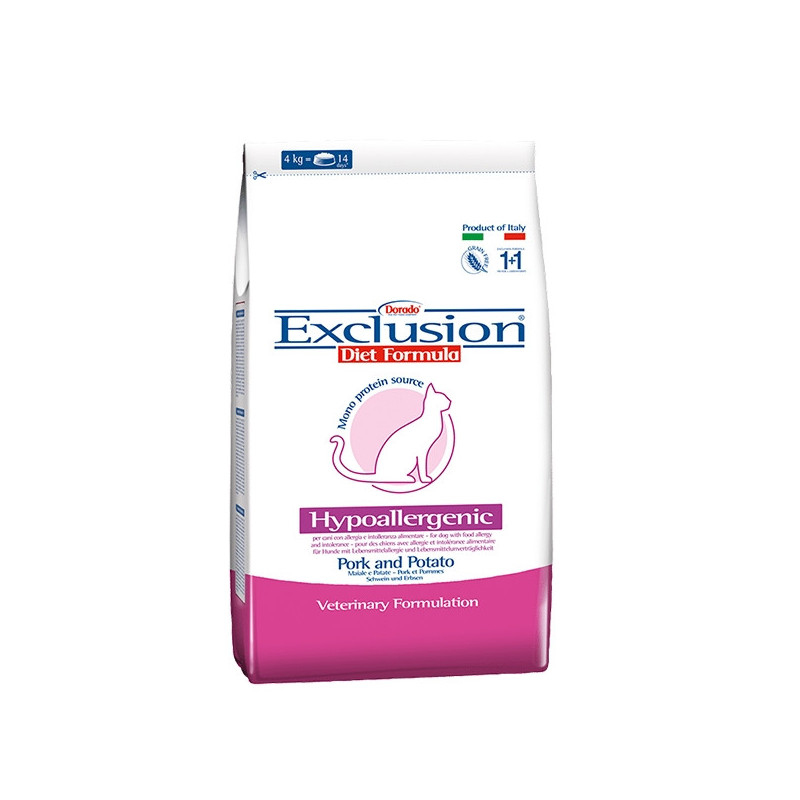 Diet Hypoallergenic Chat Porc et Pommes de terre 2 kg Diet Hypoallergenic Chat Porc et Pommes de terre 2 kg