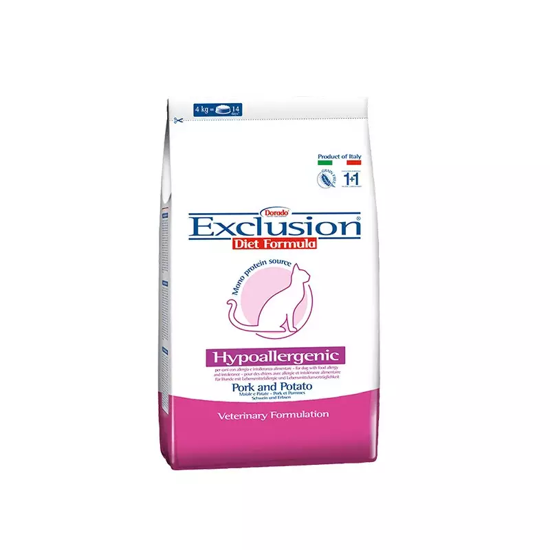 Diet Hypoallergenic Gatto Maiale e Patate da 2 kg