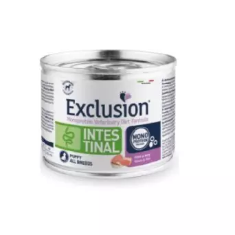 EXCLUSION Diet Intestinal Puppy&Junior Maiale Riso 200 gr. - 