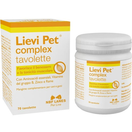 NBF Lanes Lievi Pet Complex 70 tablets - 