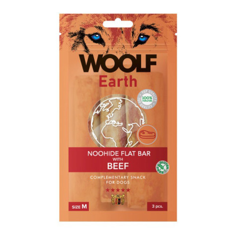 WOOLF earth Stick (masticativo) con manzo 85 gr.  L - 