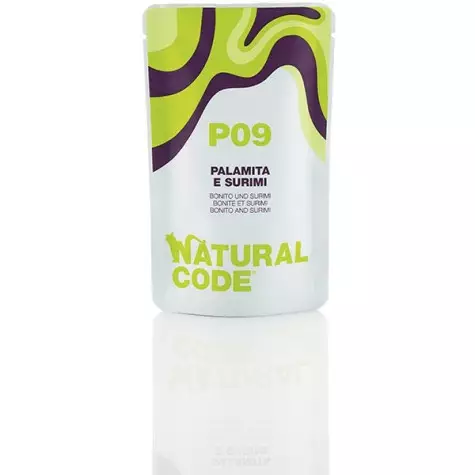 Natural Code - P09 Bonito and Surimi in cooking water (1 sachet 70 gr.) - 