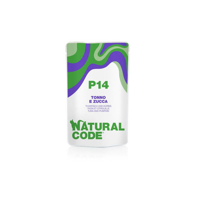 Natural Code P14 Thon et Citrouille (1 Sachet 70 g.)