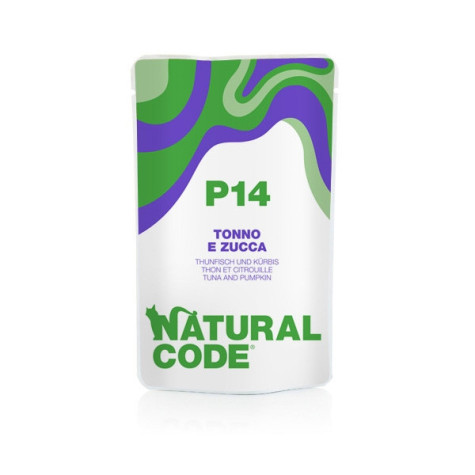 Natural Code -P14 Tonno e Zucca (1 Beutel 70 gr.) - 