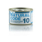 NATURAL CODE 10 Thon et petites pesci bianchi 85 g.