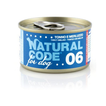 NATURAL CODE For Dog tonno e merluzzo 90 gr. 06 - 