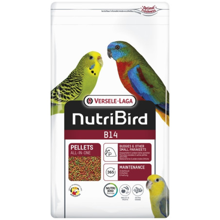 VERSELE-LAGA NutriBird B14 Mantenimento estruso Ondulati e Piccoli Parrocchetti 800 gr. - 