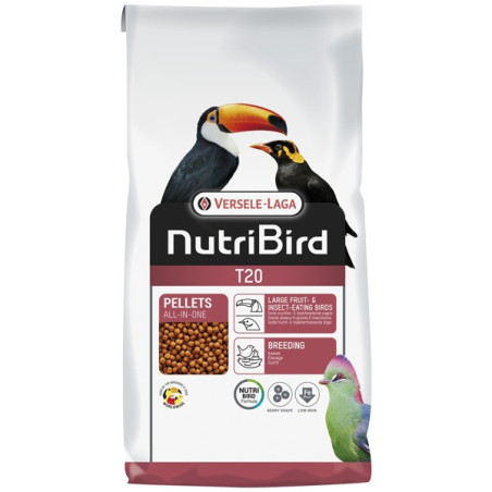 VERSELE-LAGA NutriBird T20 Allevamento Tucani e Tarachi 10 kg. - 