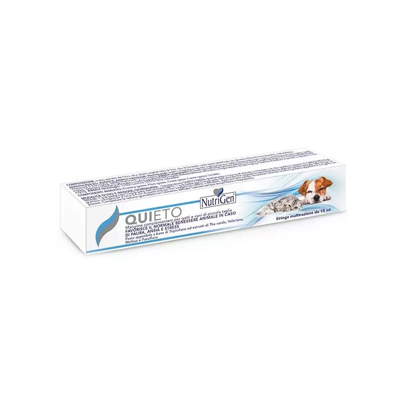 Nutrigen - Quieto pasta 10 siringa 15 ml.
