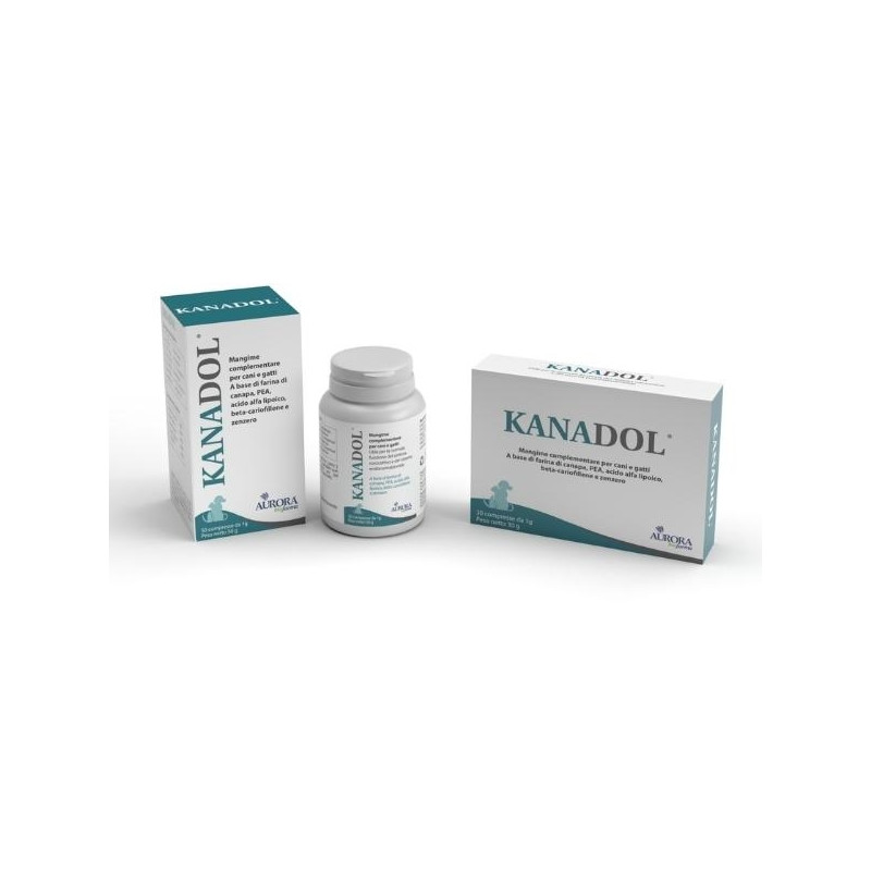 AURORA BIOFARMA Kanadol chien et chat 30 cmp. AURORA BIOFARMA Kanadol chien et chat 30 cmp.
