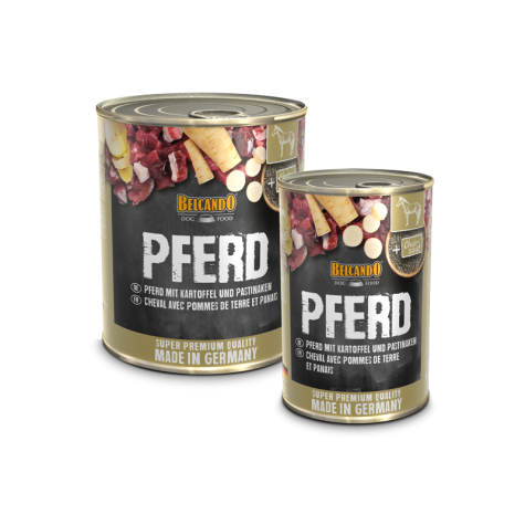 Belcando CAVALLO avec pommes de terre et panais (grain free) 800 g.