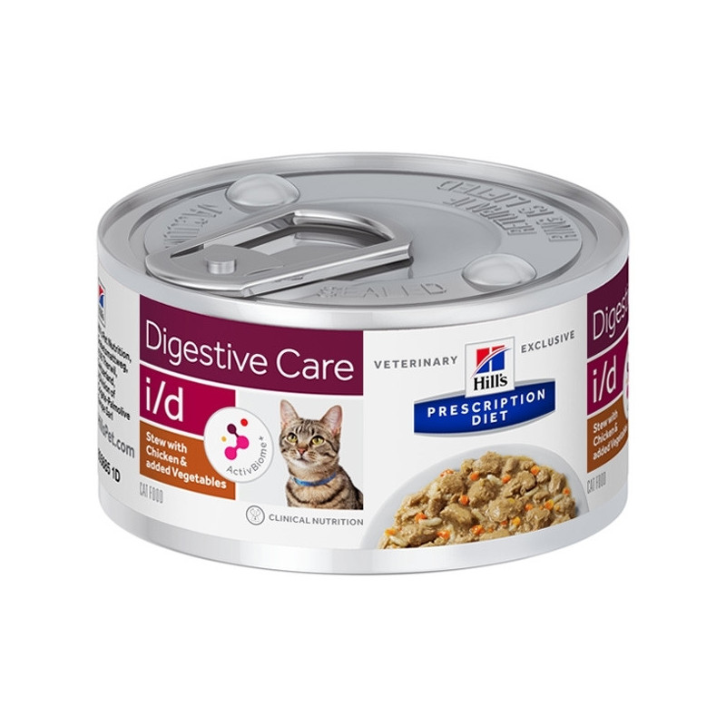 Hill's - Chat i/d Digestive Care Spezzatino au Poulet Vegetali 24 x 82 g Hill's - Chat i/d Digestive Care Spezzatino au Poulet Vegetali 24 x 82 g