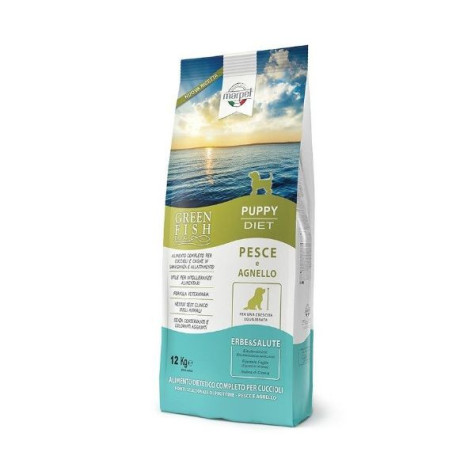 Marpet - Green Fish Puppy Poisson Agneau 12 kg