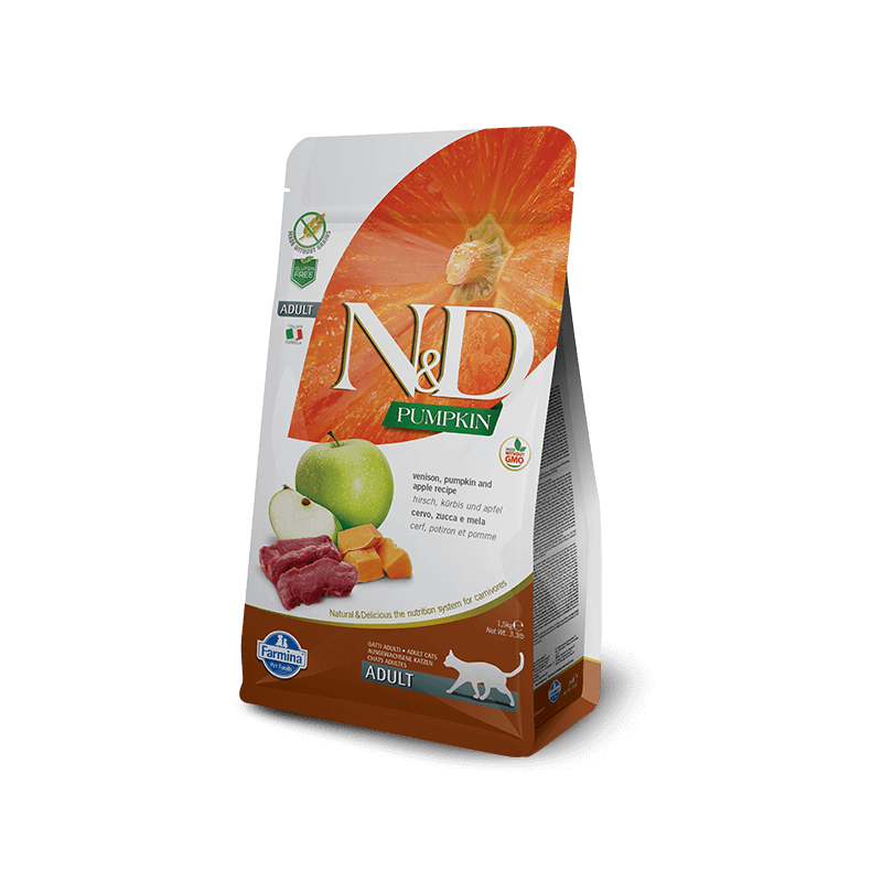 FARMINA N et D cerf, citrouille et pomme Grain Free 300 g FARMINA N et D cerf, citrouille et pomme Grain Free 300 g