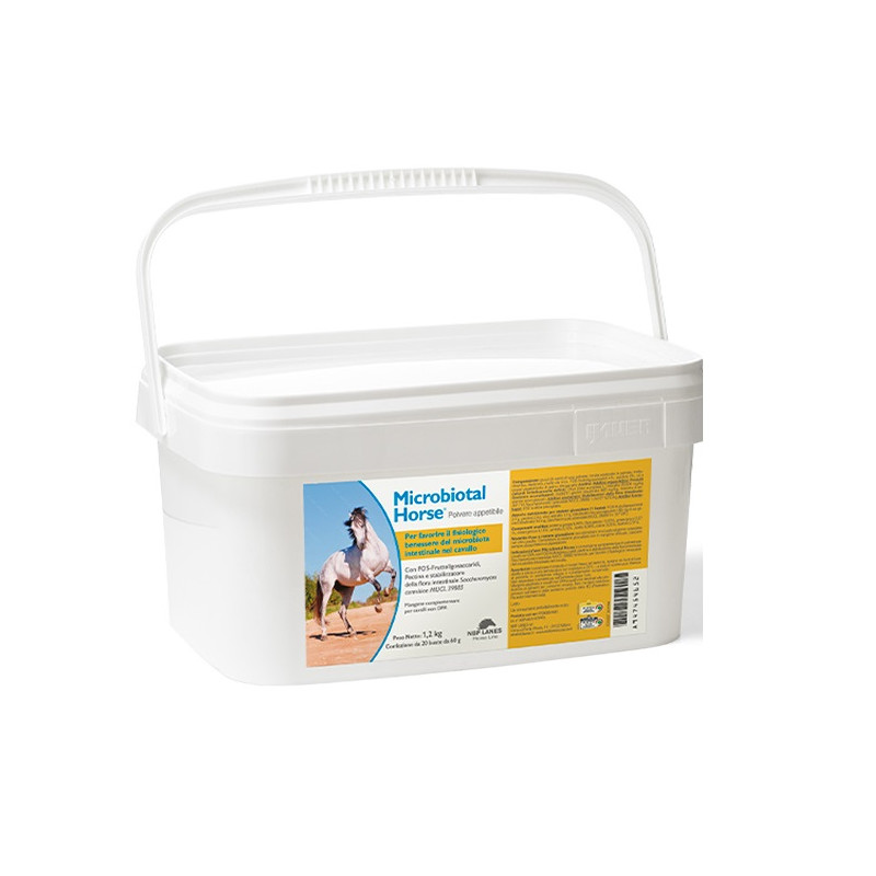 NBF Lanes Microbiotal Horse cheval 20 buste 60 g NBF Lanes Microbiotal Horse cheval 20 buste 60 g