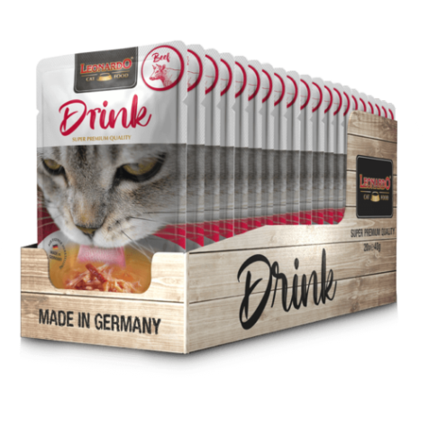 Leonardo DRINK Bœuf 40 g.(20 sachets)