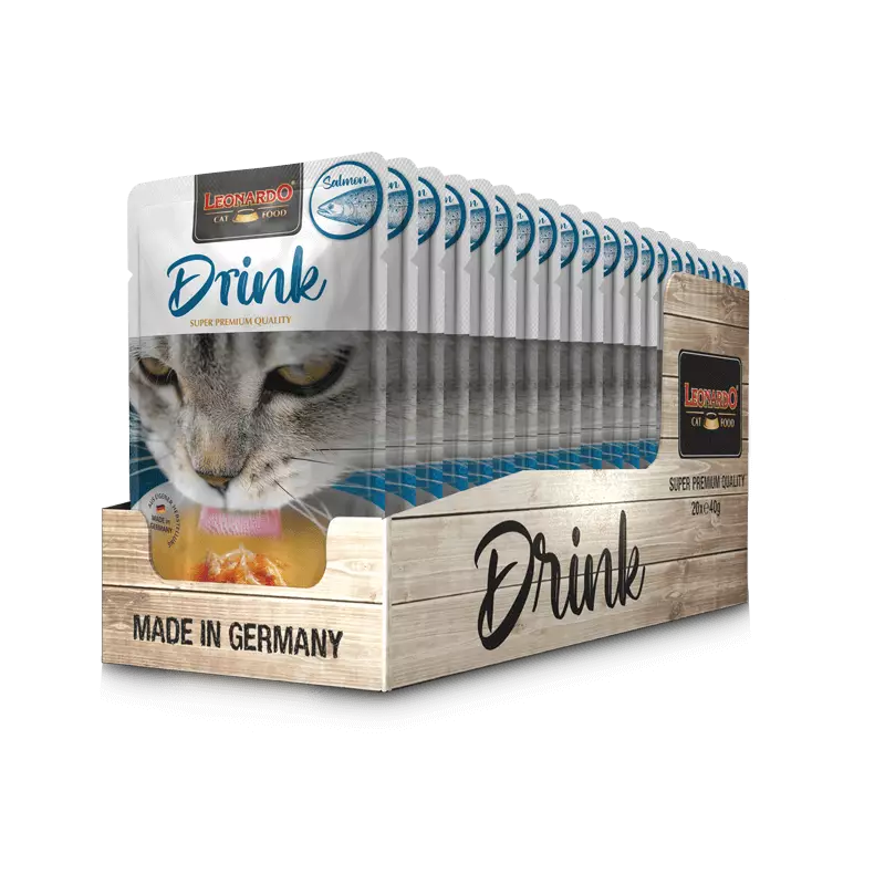 Leonardo DRINK Salmon 40 g.(20 bustine)