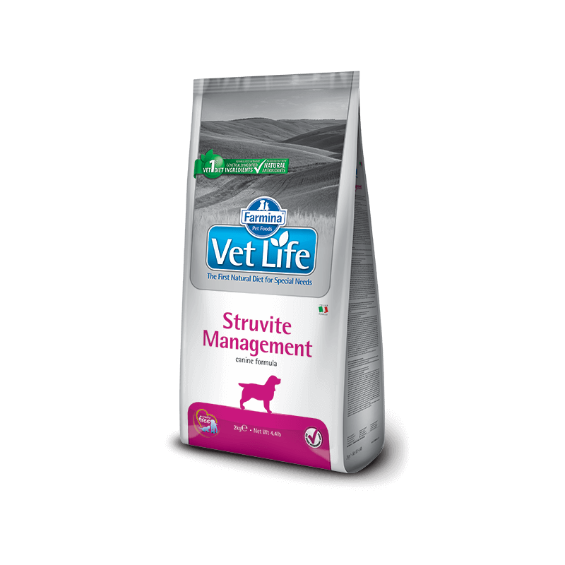 FARMINA VET LIFE Chien Struvite Management 2 kg FARMINA VET LIFE Chien Struvite Management 2 kg